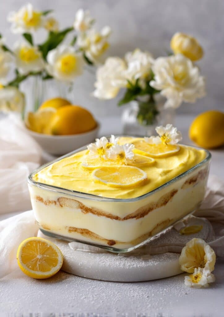 Lemon Tiramisu Recipe