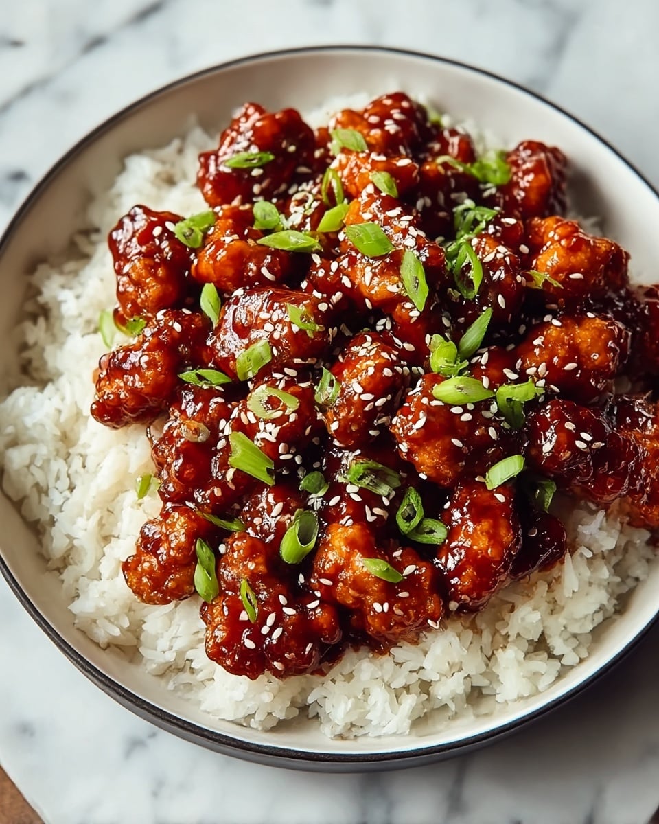 Savory General Tso’s Chicken Recipe - Recipe Image