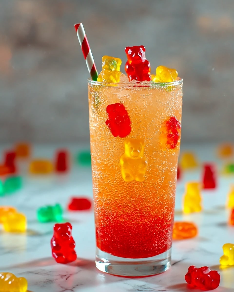 Gummy Bear Fizz Recipe - Recipe Image