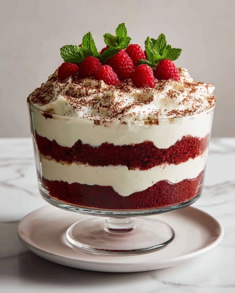 Red Velvet Cheesecake Trifle Recipe