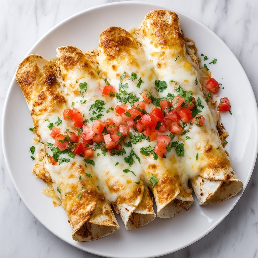 Baked Cream Cheese Chicken Taquitos Recipe