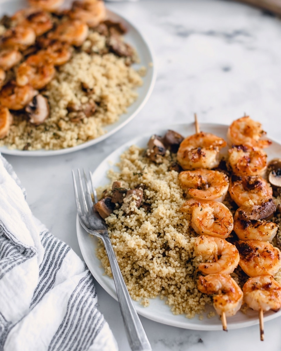 The Best Healthy Baked Cinnamon Shrimp Skewers Recipe - Recipe Image