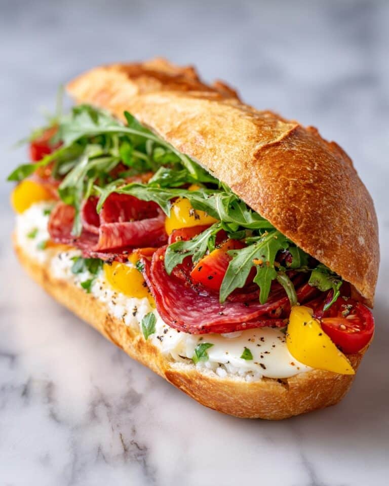 Baked Italian Grinder Sandwiches Recipe