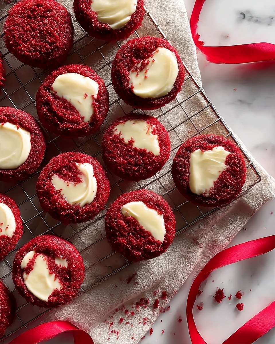 Homemade Red Velvet Brownie Bites Recipe - Recipe Image