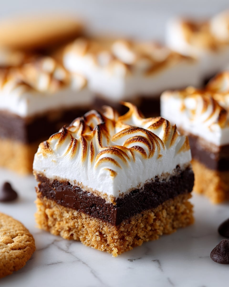 S'mores Brownies Recipe - Recipe Image