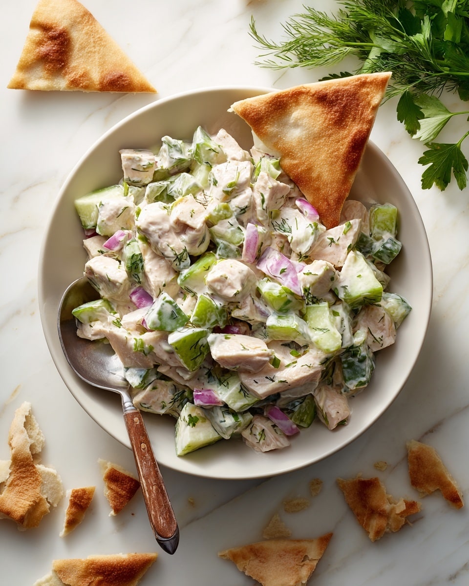 Tzatziki Chicken Salad Recipe - Recipe Image