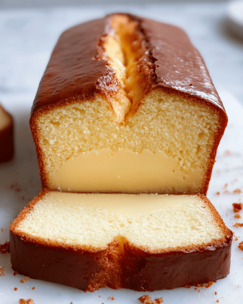 Indulgent Burnt Basque Cheesecake in a Loaf Pan Recipe