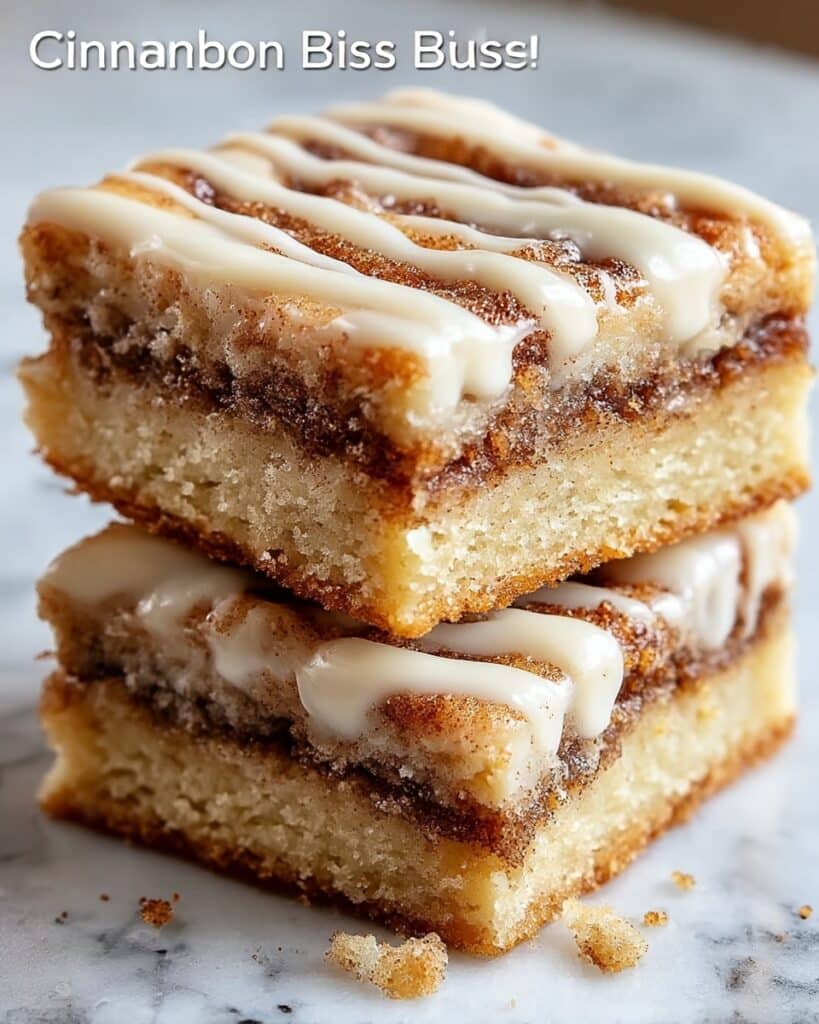 Cinnamon Roll Bliss Bars Recipe