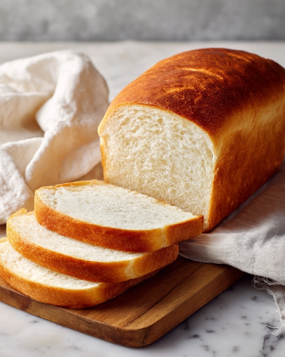 Homemade Classic White Bread Recipe - Recipe Image