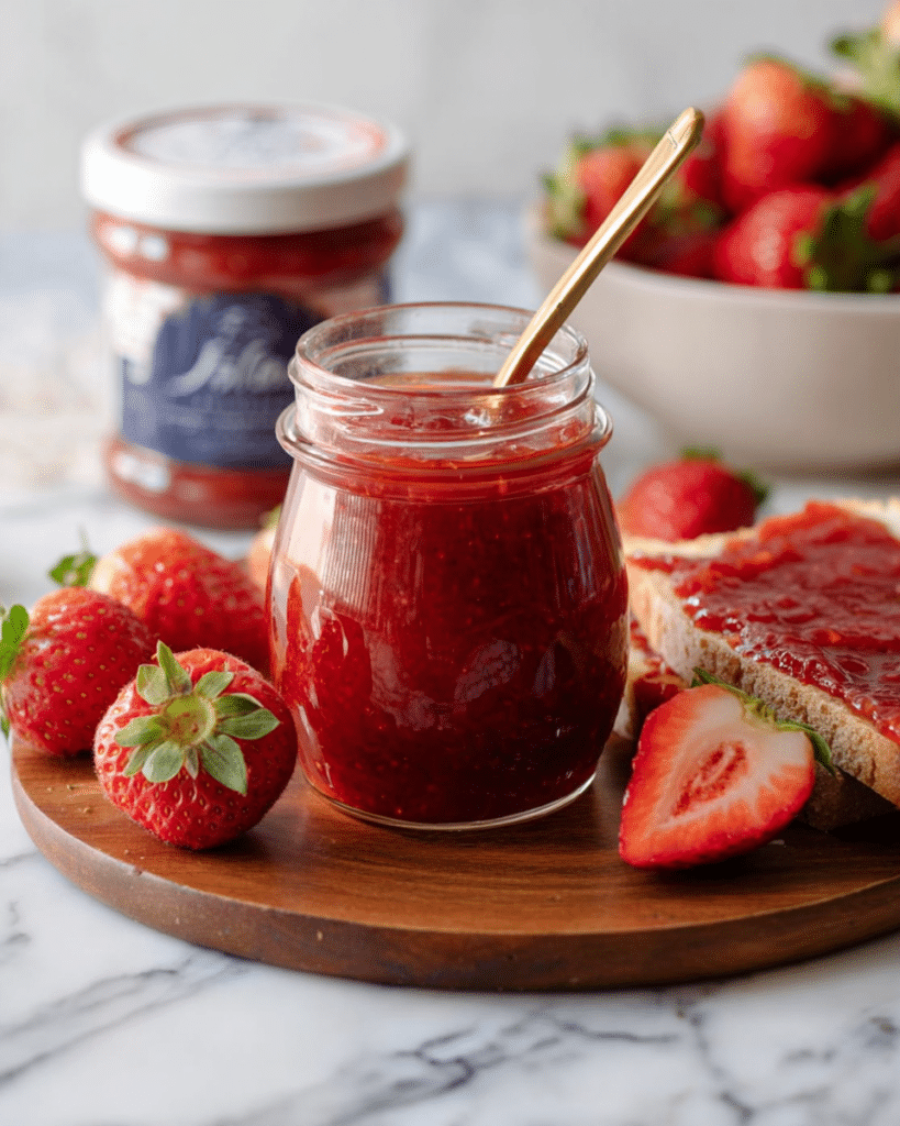 Strawberry Rhubarb Jam Recipe
