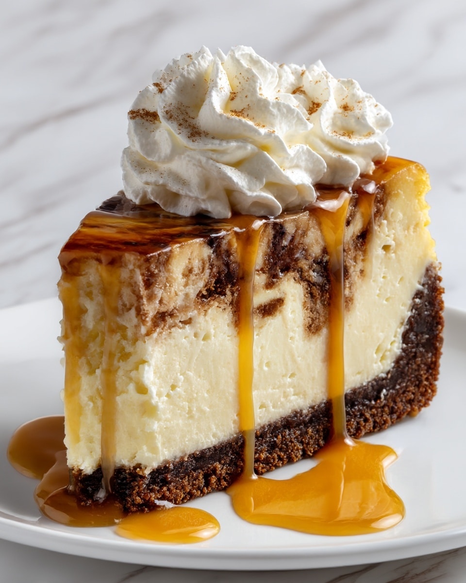 Decadent Cinnamon Roll Cheesecake Recipe - Recipe Image