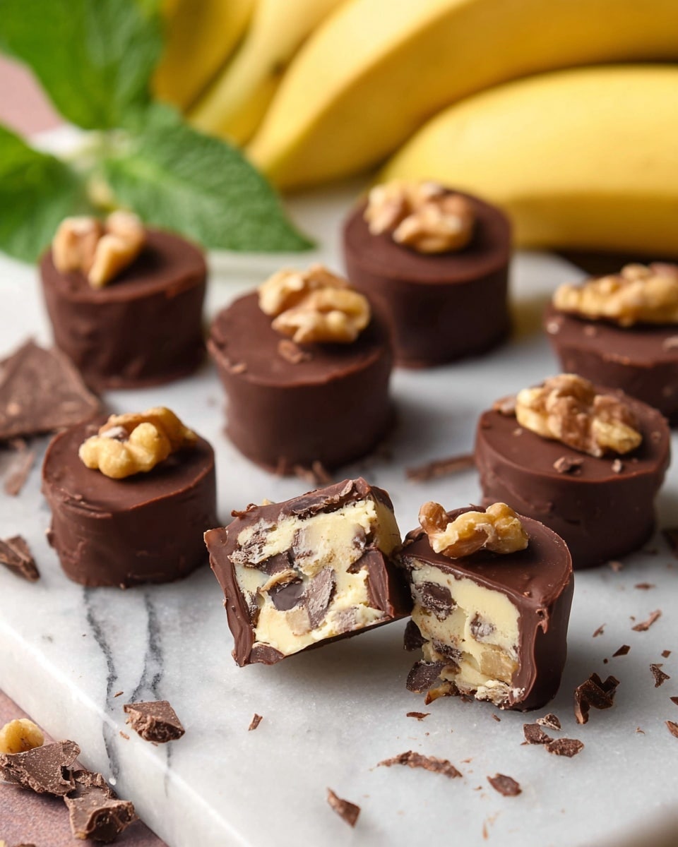 Chunky Monkey Ice Cream Bites Recipe - Recipe Image