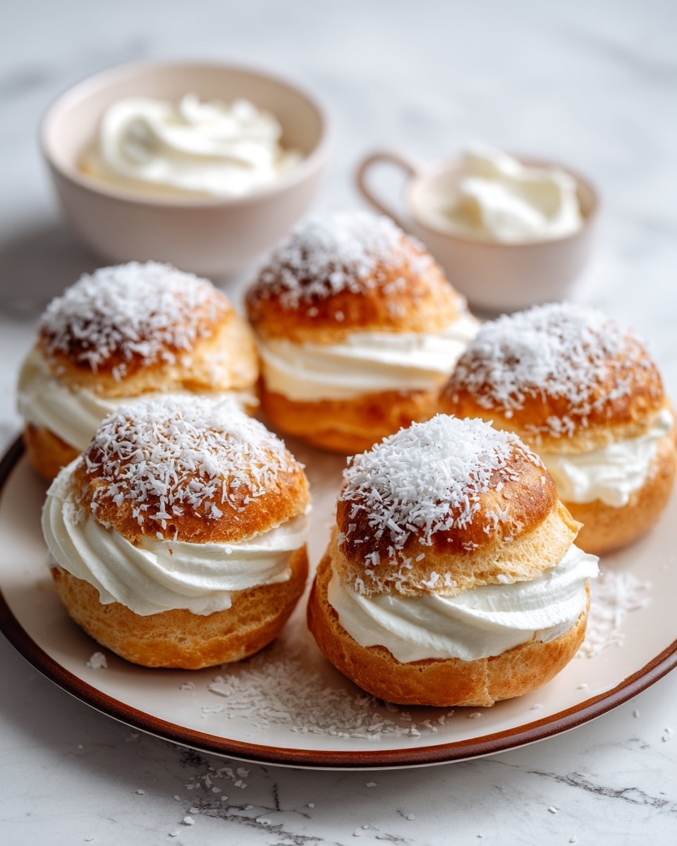 Coconut Cream Buns: Decadent Homemade Delights Recipe